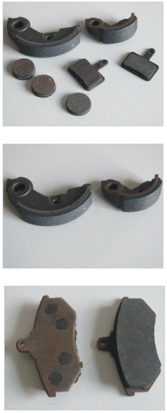 brake pad made by the press