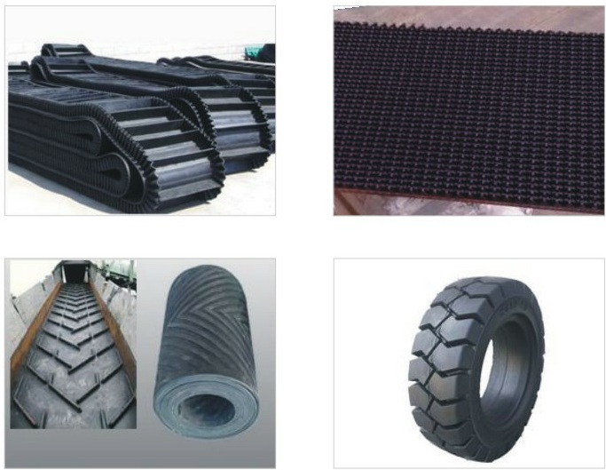rubber products made by the hydraulic molding press