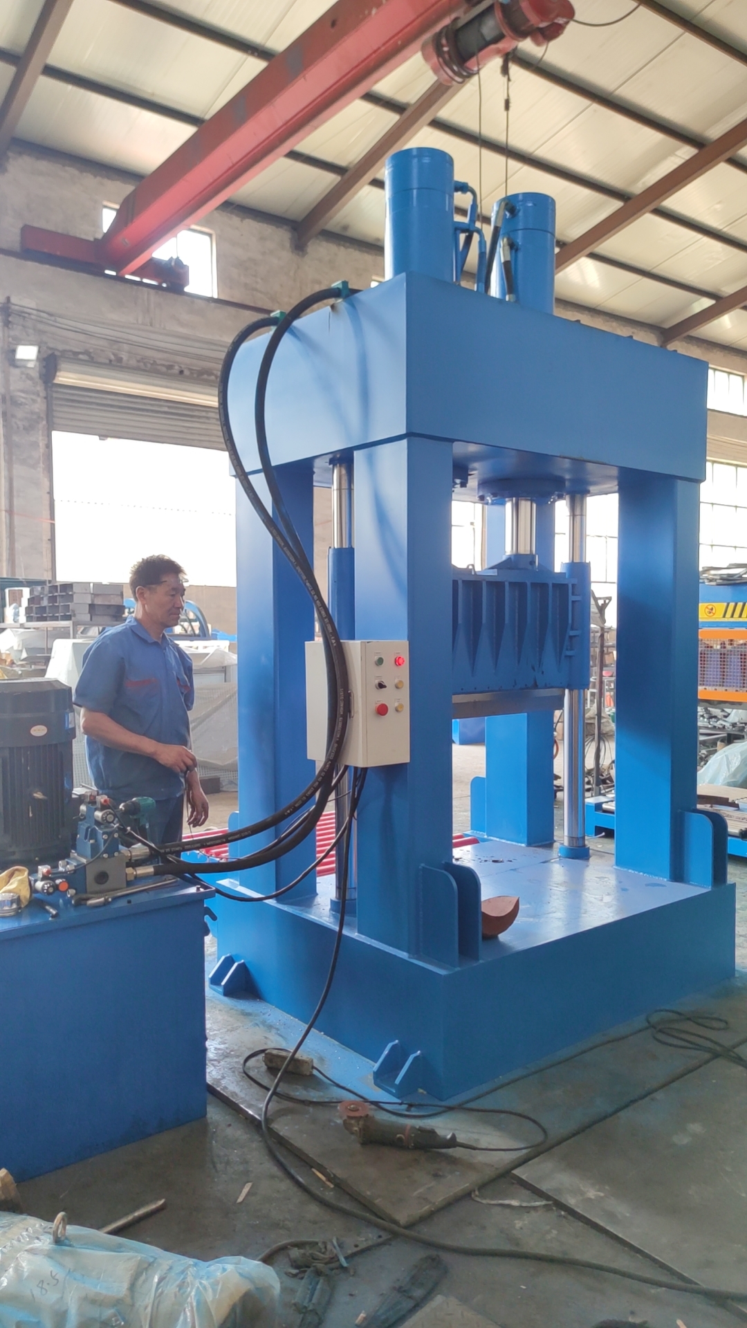 Hydraulic Rubber Guilllotine丨Rubber Bale Cutting Machine