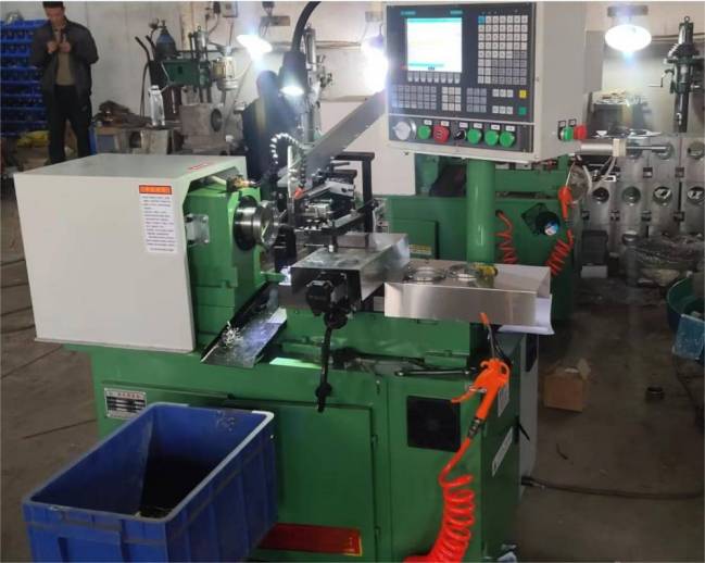 CNC Metal Component Facing丨Chamfering丨Turning Machine