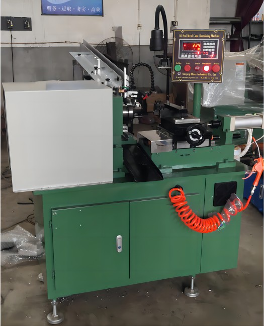 Metal Component Facing and Chamfering Machine